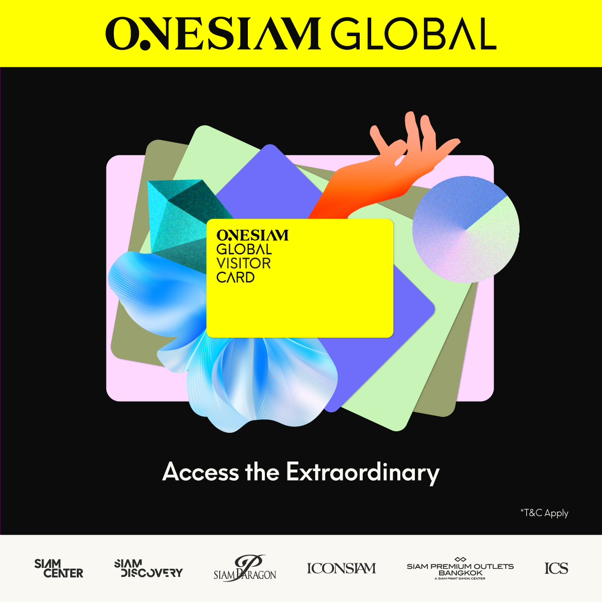 ONESIAM Global Visitor Card